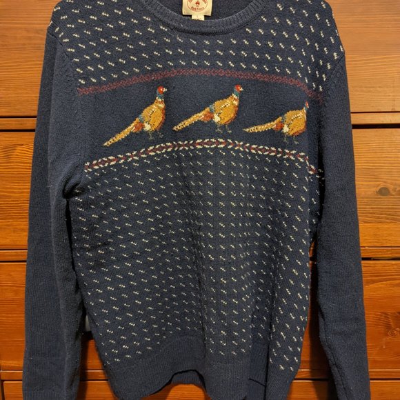 Pheasant Sweater Brooks Brothers Red 